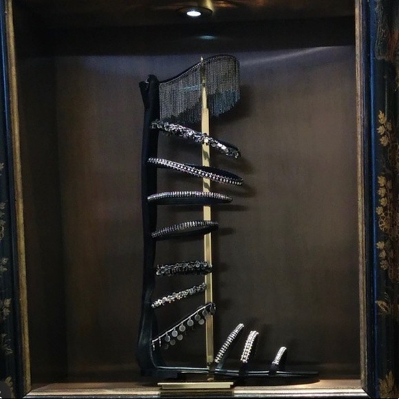 Giuseppe Zanotti Shoes - giuseppe zanotti NIB tall chained gladiators